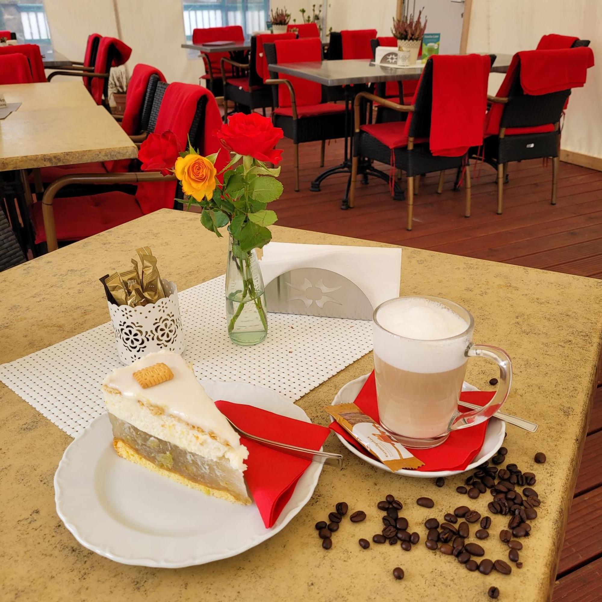 Cafe'Seestrasse Magdeburg Exterior foto